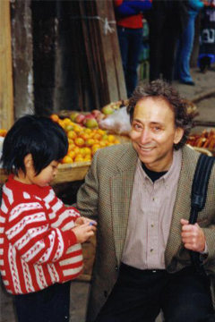 Dr. Zlotkin with a Chinese girl, on his way to promote Sprinkles. Sprinkles 2